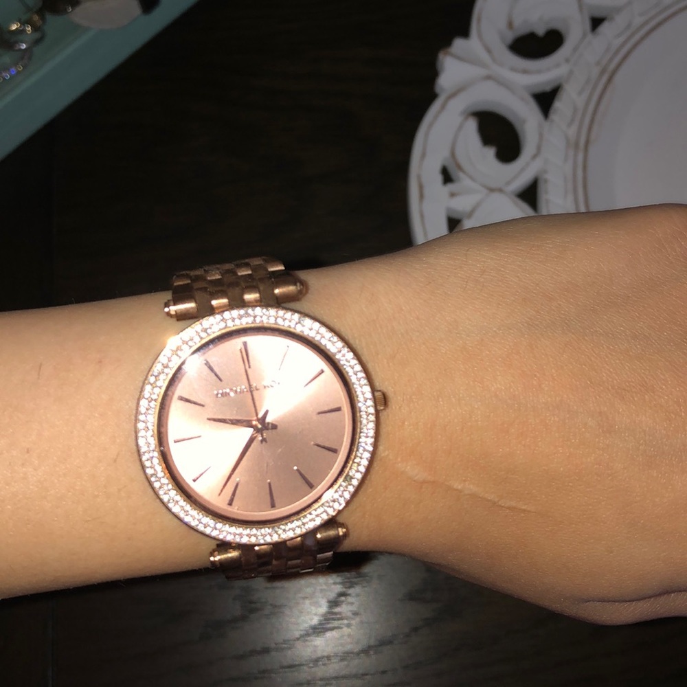 Micheal Kors Rose Gold Watch